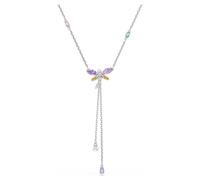 Ariana Grande x Swarovski Y-Halskette, Verschiedene Schliffe, Libelle, Mehrfarbig, Rhodiniert OS