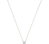 Swarovski Halskette Attract Rosévergoldet mit weißem Swarovski-Kristall