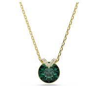 Swarovski Bella Anhänger, Smaragd, Gold plattiert