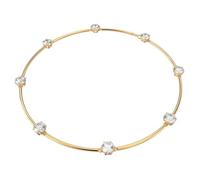 Swarovski Constella Halskette, Vergoldete Damenhalskette mit Strahlenden Kristallen
