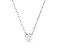 Swarovski Halskette - Constella Necklace Round cut Rhodium plated - Gr. unisize - in Weiß - für Damen