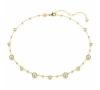 Swarovski Halskette - Imber necklace, Round cut, Scattered design - Gr. unisize - in Weiß - für Damen