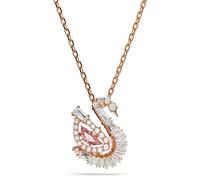 Swarovski Halskette - Swan Halskette mit Anhänger - 5732414 roségold