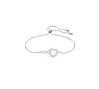 Swarovski Armband 5524421 Infinity Heart, weiss, rhodiniert