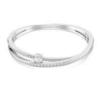 Swarovski Hyperbola Armreif - L (18.6 cm / 62) - Silber