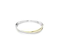 Hyperbola Armreif, Rundschliff, Weiß, Metallmix M