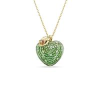Idyllia Anhänger, Verschiedene Schliffe, Apfel, Grün, Goldlegierungsschicht OS