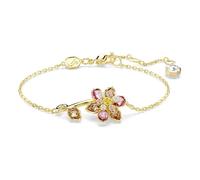 Idyllia Armband, Verschiedene Schliffe, Blume, Mehrfarbig, Goldlegierungsschicht OS