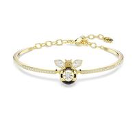 Swarovski Idyllia Armband, Verschiedene Schliffe, Biene, Mehrfarbig, Goldlegierungsschicht