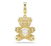 Swarovski Idyllia Charm, Verschiedene Schliffe, Teddy, Goldlegierungsschicht