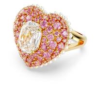 Swarovski Ring - Swarovski Hyperbola Verstelbare Goldfarbene Ring 5 - Gr. 55-60 - in Gold - für Damen