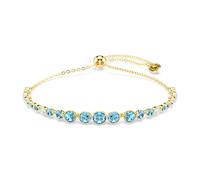 Swarovski Armband Imber Tennis Emily Rundschliff Blau 18K vergoldet Damen Einheitsgröße