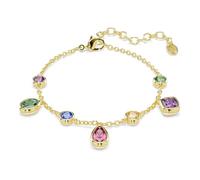 Swarovski Imber Armband, Mischschliff, Mehrfarbig, 18 Karat Vergoldet