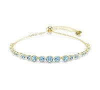 Swarovski Armband Imber Tennis Emily Rundschliff Blau 18K vergoldet Damen Einheitsgröße