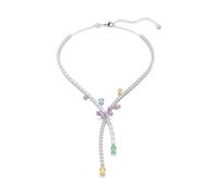 Ariana Grande x Swarovski Halskette, Verschiedene Schliffe, Libelle, Mehrfarbig, Rhodiniert OS