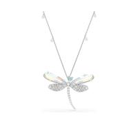 Ariana Grande x Swarovski Anhänger und Brosche, Kristallperle, Verschiedene Schliffe, Libelle, Weiß, Rhodiniert OS