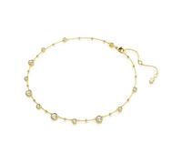 Swarovski Halskette - Imber necklace, Round cut, Scattered design - Gr. unisize - in Weiß - für Damen