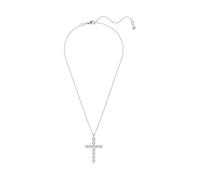 Swarovski Damen Kette Insigne mit Kreuz Anhänger 47cm Silber 5675573