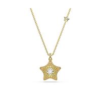 Sublima Anhänger, Rundschliff, Stern, Mehrfarbig, 18K goldbeschichtet OS