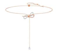 Swarovski 5447082 Y-Kette Lifelong Bow Weiss Rosé-Ton