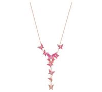 Swarovski Lilia Y-Halskette, mehrfarbig, rosé Vergoldung