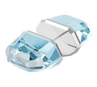 Swarovski Lucent Ohrstecker, Rhodinierter Ohrring mit Blauen Swarovski Kristallen