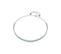 Swarovski Halskette Matrix 5751192 Rundschliffe im Farbverlauf Mehrfarbig Rutheniert OS