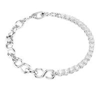 Swarovski Matrix Armband S-Form - Silber