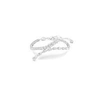 Swarovski Armband Matrix 5693154 – rhodiniert, weiße Kristalle, verschiedene Schliffe, Silber