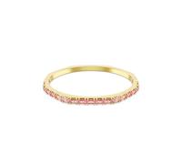 Swarovski Matrix Armreif, Baguette-Schliff, Rosa, Goldlegierungsschicht