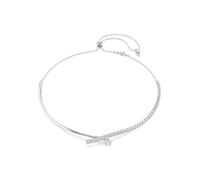 Swarovski Matrix Crash - Halskette Für Damen one_size Silber