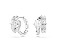 Swarovski Matrix Crash - Ohrringe Für Damen one_size Silber