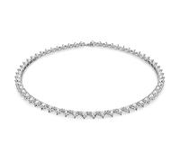 Ortyx Halskette Trilliant-Schliff von Swarovski - Weiß, Rhodiniert