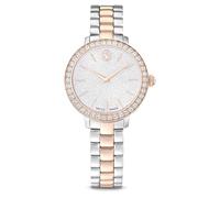 Swarovski Matrix 3 Link Metallarmband, Edelstahl, PVD Roségold Silber