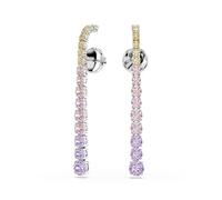 Swarovski Matrix Kollektion, Farbverlauf von Rundschliffen, Mehrfarbig, Rhodiniert