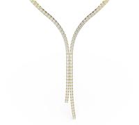Swarovski Matrix Tennis - Halskette Für Damen one_size Gold