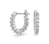 Swarovski Creolen 5562126 Vittore Mini, weiss, rhodiniert