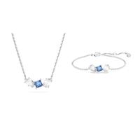 Swarovski Mesmera Kollektion, Halskette & Ohrringe, blau
