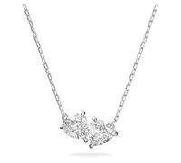 Swarovski Collar Attract Soul, blanco, baño de rodio