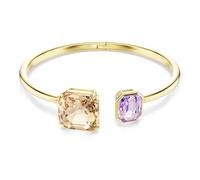Swarovski Armreif Millenia, Oktagon-Schliff, Mehrfarbig, Vergoldet, M