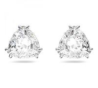 Swarovski Millenia Ohrstecker, Rhodinierte Ohrringe mit Strahlendem Swarovski Kristall
