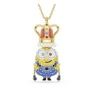 Minions King Bob Anhänger, Pavé, Mehrfarbig, Goldlegierungsschicht OS