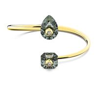 Swarovski Numina Armreif, Vergoldeter Damenarmreif mit Strahlenden Swarovski Kristallen