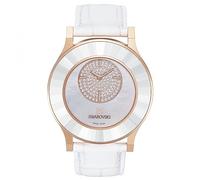 Swarovski Octea Classica 5095482 Damenuhr aus weißem Leder