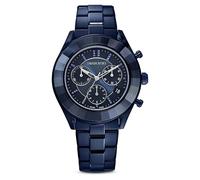 Swarovski Octea Lux Sport Uhr, Metallarmband, Blau PVD
