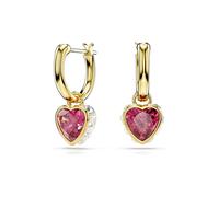 Swarovski 5684760 Ohrring Ohrringe zum Klipsen Metall Gold, Rot