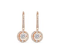 Swarovski Damen Ohrhänger rosegold / transparent, Größe One Size, 4587306 Rosegold / Transparent One Size