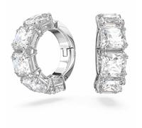 Swarovski Ohrringe Damen Matrix Ohrclips Square Cut weiß rhodiniert 5654557
