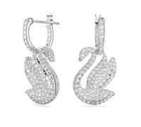 Swarovski Ohrringe - Iconic Swan - 5647545 silber