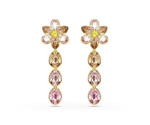 Swarovski Ohrringe - Idyllia Drop-Ohrhänger - Gr. unisize - in Rosa - für Damen